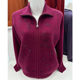 Mom's cardigan autumn 2025 new sweater zipper jacket Qianaihaogang middle-aged and elderly women's cardigan outer wear
