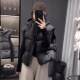 Down cotton vest women's short hooded winter 2024 new loose and high-end small vest vest vest jacket