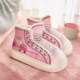 Nutshell snow boots for women winter plus velvet warm fur shoes can be worn outside cotton slippers