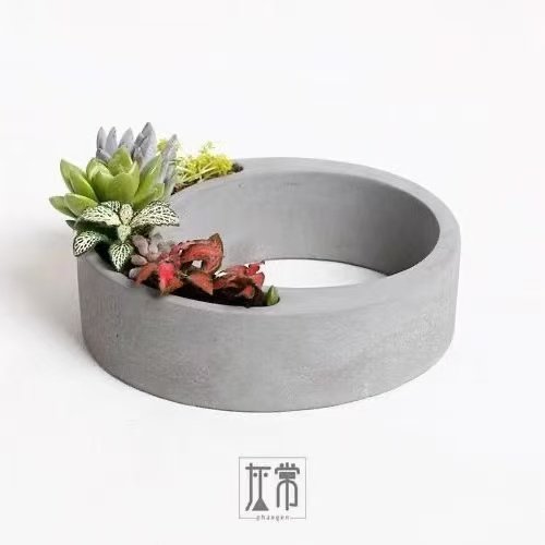 Nordic succulent flowerpot ceramic flowerpot creative gardening retro home succulent potted indoor simple special price clearance