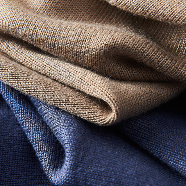 Fake two-piece sweater for men in autumn and winter, men's customized work inner layer, men's sweater top with shirt collar