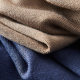 Fake two-piece sweater for men in autumn and winter, men's customized work inner layer, men's sweater top with shirt collar