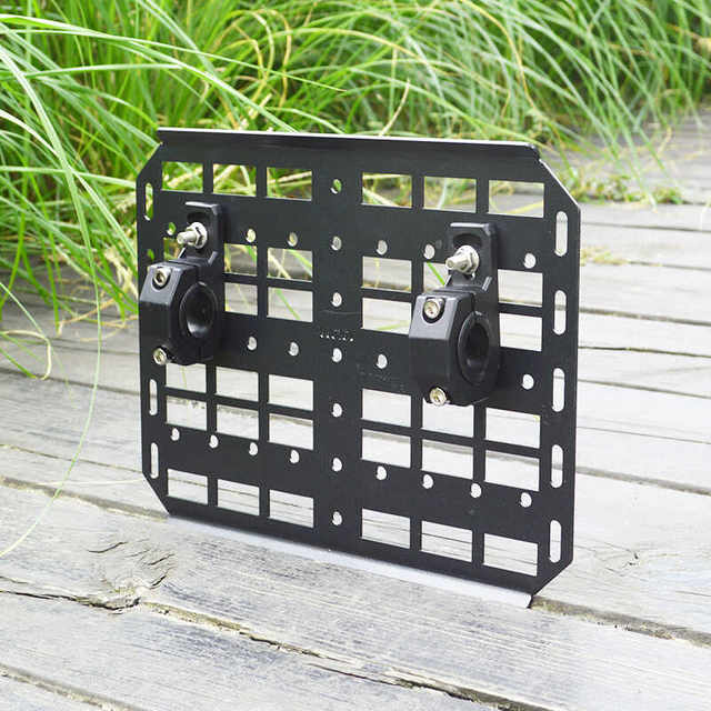 Longyangdu motorcycle modified side box bracket side package expansion rack electric vehicle side package fixed hanger plate