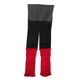 
Children's leggings autumn and winter new style plus velvet thickened versatile outer wear red socks set splicing girls warm nine-point pants long