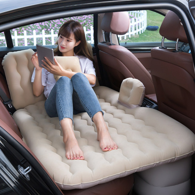 Skoda Mingrui special car inflatable mattress car inner back row sleeping cushion travel bed sleep folding air cushion bed
