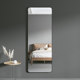 Light luxury mirror wall-mounted self-adhesive dressing mirror home bedroom wall-mounted full-length mirror without punching wall-mounted floor-standing fitting mirror