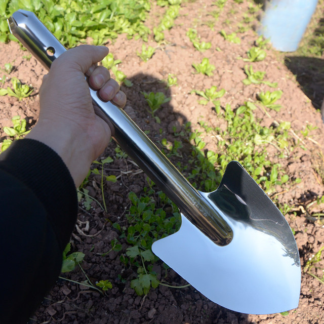 Stainless steel shovel gardening tools shovel shovel succulent planting flower planting outdoor digging flower shovel
