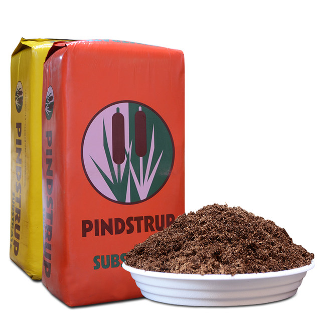 Danish Pin's peat soil imported pure peat soil succulent flowers green plants and flowers general organic nutrient soil