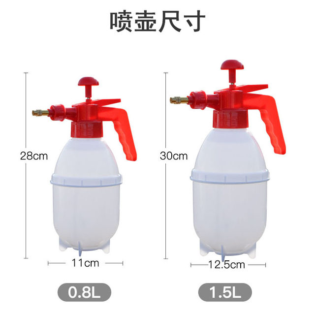 Watering kettle flower watering can household disinfection gas pressure sprayer Spray kettle sprayer car washing flower succulent pot
