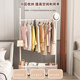 Hanging rack bedroom floor -to -ceiling roster hat rack multi -function can move thicker thickened and thickened household hanging bag rack