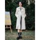 Stubborn Spring New Retro Academy Solid Color Strap Mid-Length A-line Skirt 00031BQ07775