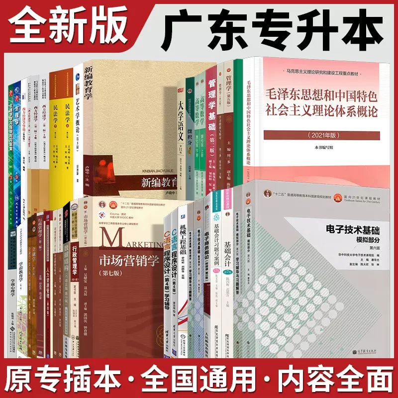 毛概21英語電子商務藝術學概論微積分金融西方經濟學前教育心理