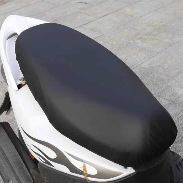 Seat Cushion Cover Electric Vehicle Motorcycle Universal Seat Cover Universal Seat Cover Waterproof Sunscreen Thickened Leather Battery Car