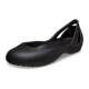 Crocs Crocs women's shoes flat shoes round toe breathable lightweight flat shoes work shoes hollow sandals office