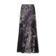 MSYOUCAN American style weird totem dark pattern printed skirt low waist drooping old old-fashioned A-line long skirt
