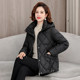 2025 Winter New Short Down Down Cotton Jackets Women's Large Size Middle-aged and Elderly Women's Cotton Clothes Jackets Thickened Mother's Cotton Jackets