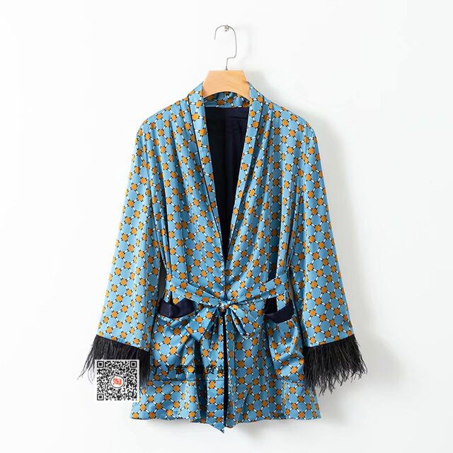 Spanish women's clothing new products, feather-dressed loose and ...
