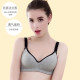 Light -hut sports underwear fixed color cotton increased size large cup all cotton ingredients without steel rim girl bra