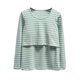 Pure cotton modal pregnant women's postpartum confinement clothes feeding clothes for going out long-sleeved breastfeeding T-shirt top base shirt spring and autumn
