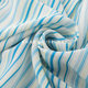 College style striped bow heavy silk shirt for women long sleeves 2025 spring design striped mulberry silk top
