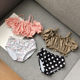 
2025 new girls swimsuits, children's split triangle suspender swimsuits, adjustable Korean cute swimsuits