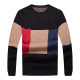 Bimen large size men's sweater loose plus fat enlarged autumn and winter fat man bottoming shirt round neck pullover sweater