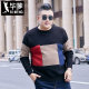 Bimen large size men's sweater loose plus fat enlarged autumn and winter fat man bottoming shirt round neck pullover sweater