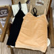 Add velvet thickened warm camisole vest 2022 new Korean versions of the versatile slim body with top and bottom shirt female