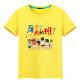 Pure cotton T-shirt class uniform custom logo work clothes short-sleeved printed cultural shirt party group class uniform round neck students
