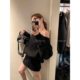 Eleven stone long -legged A -line sports sweater short skirt female 2024 spring and autumn new small skirt