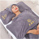 Turban, beauty salon special towel for cleansing, non-shedding, water-absorbent, soft Velcro headband, customizable logo