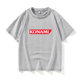 KONAMI logo T -shirt short -sleeved tide clothes female male round neck large size loose summer couple clothes on cotton