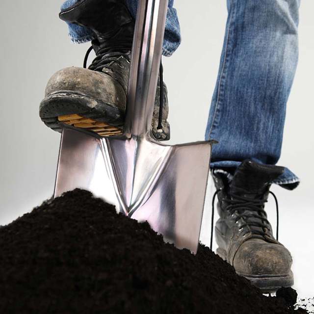 Midas Garden Tools Gardening Stainless Steel Shovel Outdoor Shovel Shovel Pry Digging Shovel Agricultural Digging