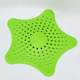 Starfish floor drain suction cup kitchen pool deodorant sewer anti-blocking bathroom mat sink drain plug filter