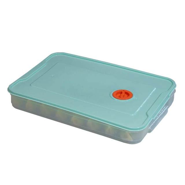 Dumpling box food-grade kitchen refrigerator storage box wonton crisper quick-frozen freezing special organizing artifact seal