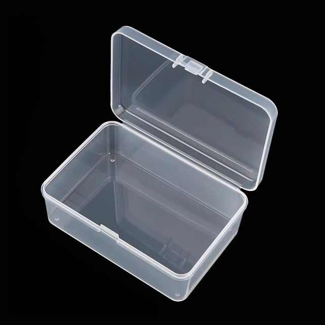 Small card storage box bank card chasing postcover postcard ID multifunctional with dustproof plastic transparent card box
