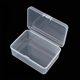 Small card storage box bank card chasing postcover postcard ID multifunctional with dustproof plastic transparent card box
