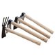 All-steel thickened small hoe for household vegetable planting tools for gardening, flowering, agricultural weeding, planting, digging and digging dual-purpose hoe