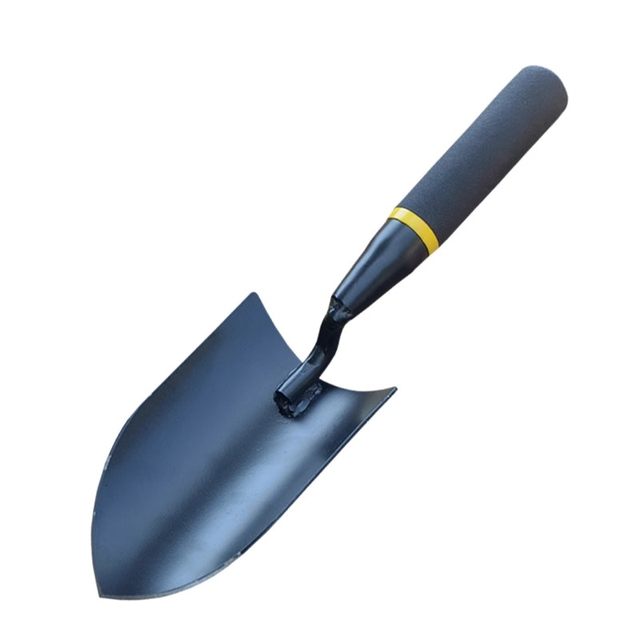 Manganese steel thickened small shovel gardening tools, flowers, digging hard soil, pine earth, rushing sea artifacts, fostering iron, planting vegetable hoe