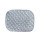 Steel wire dishcloth for kitchen, double-sided dishwashing towel with silver wire and cotton yarn, not easy to stain with oil, rag for dishwashing artifact