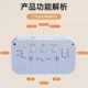 Alarm clock student-specific wake-up artifact alarm clock 2024 new smart electronic clock desktop children boys and girls