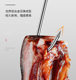 Stainless steel bacon hook S-shaped single hanging meat roast chicken roast duck oven goose squab pigeon beef sausage hook hook