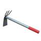 Multifunctional gardening and flowering household hoe, outdoor stainless steel digging and weeding tool, gardening hoe