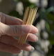 Disposable double -headed bamboo thin toothpick household commercial portable portable restaurant restaurant loose bamboo
