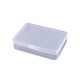 Small card storage box bank card chasing postcover postcard ID multifunctional with dustproof plastic transparent card box