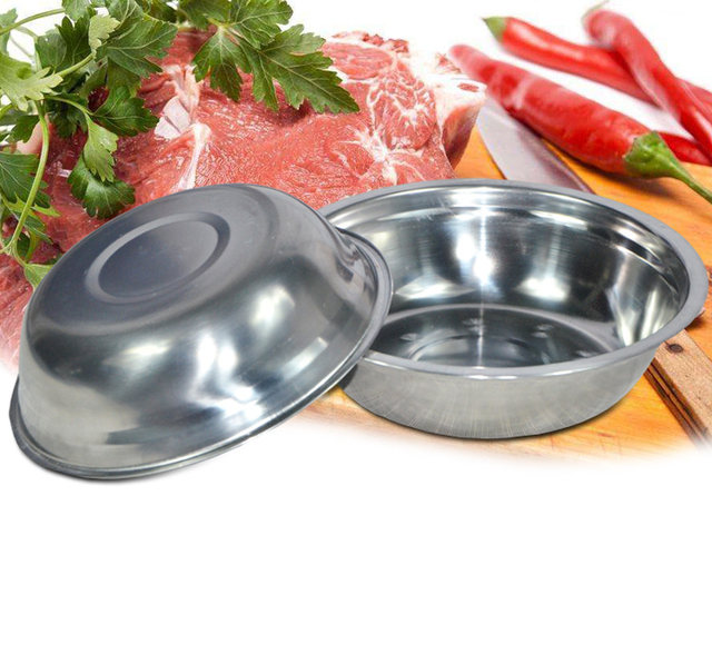 Stainless steel basin stainless steel soup basin oil basin large soup basin vegetable basin household baking basin egg beating basin seasoning basin