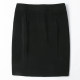 Professional skirt commuting high waist spring and summer black suit short skirt solid color zipper hip one step skirt work skirt
