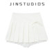 24 Xia Chun desires hot girl lace anti -glowing bows, lace -up pleated skirts, thin legs, long legs, long A -line skirt
