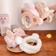 Cute Bear Face Washing Headband Women's Hairband Large Bow Headband Children's Hairband Hair Bundle New Headwear