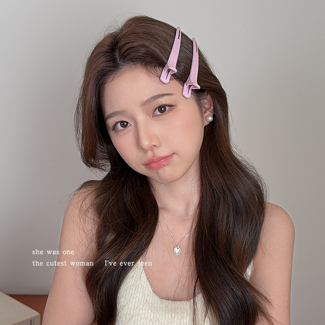 3 pieces ~ fluffy hair clips for women with hair roots, hair clips, bangs fixing clips, hair clips, traceless duckbill clips, one-word clips